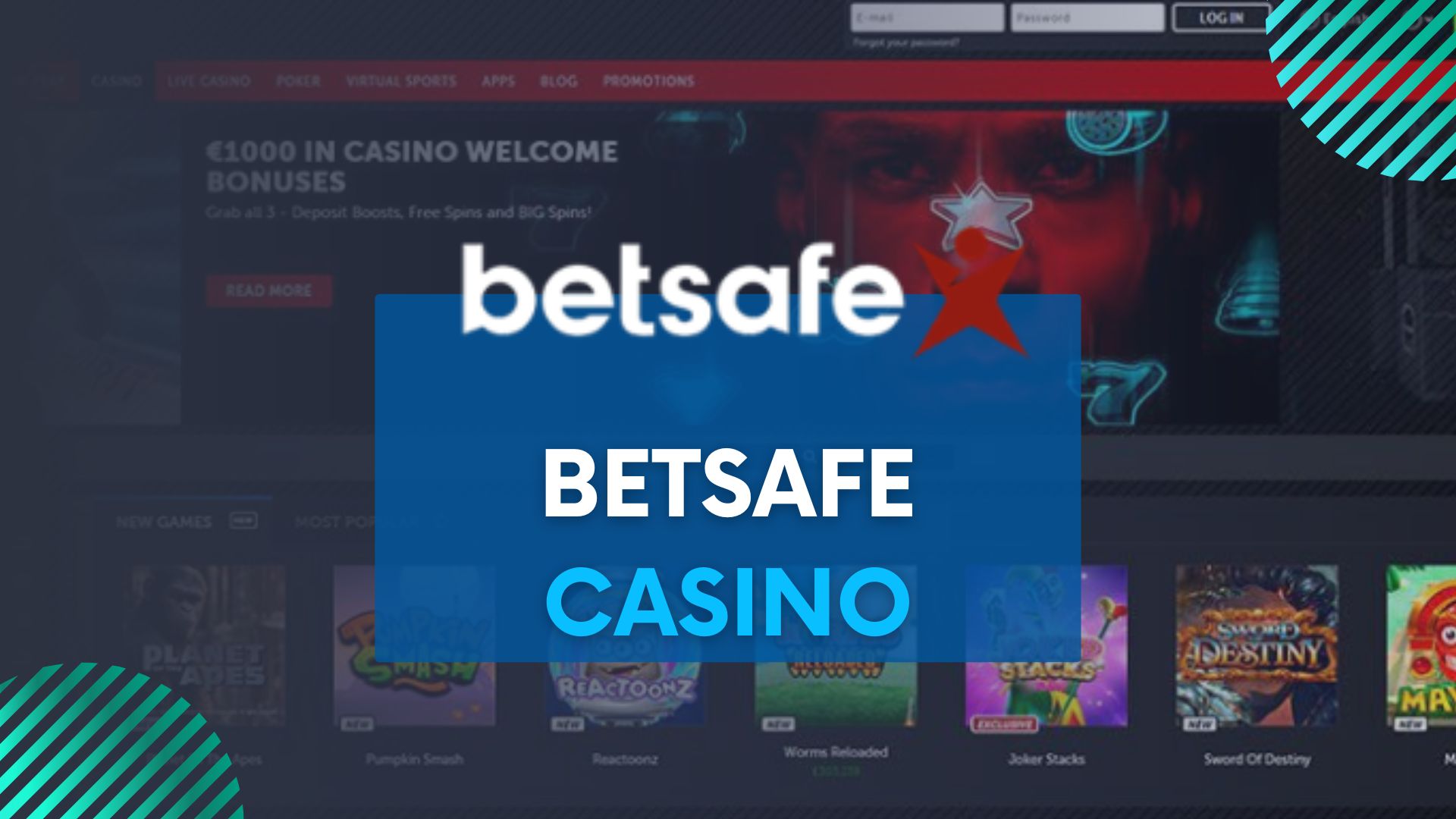 Recension på Betsafe online casino i Sverige! Över 3000 spel för alla smaker!