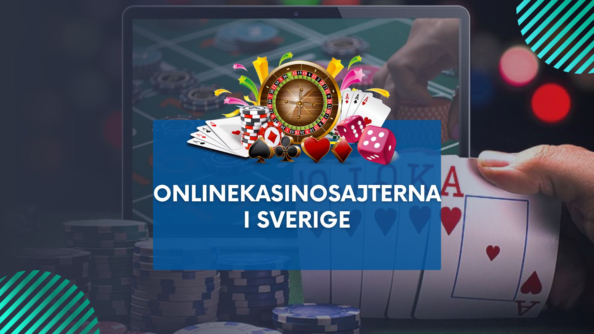 Dyk ner i oändlig underhållning med de bästa onlinekasinosajterna i Sverige