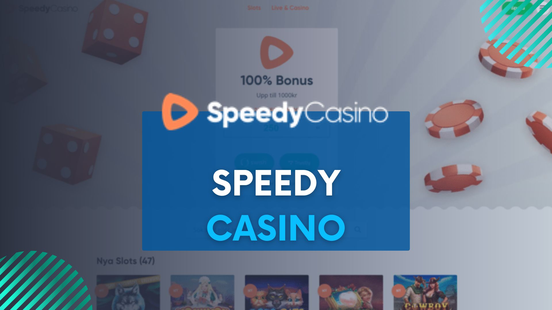 Snabbt, rasande och roligt: Speedy Casino Recension inuti